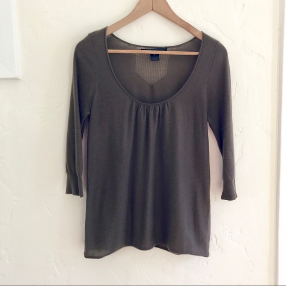 Marc by Marc Jacobs 100% Cashmere Taupe Sweater - Picture 2 of 5